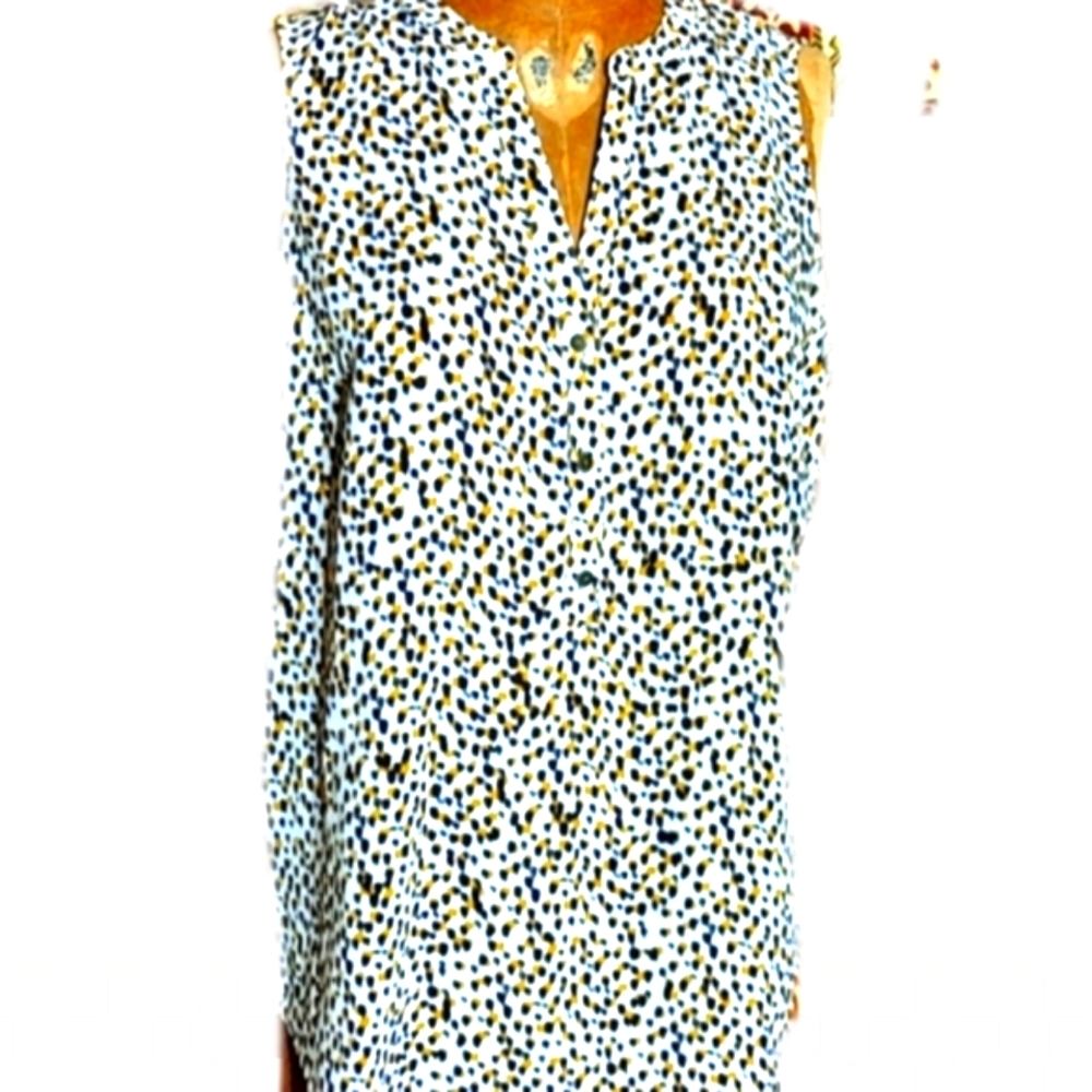 Adriana Papell sleeveless M top